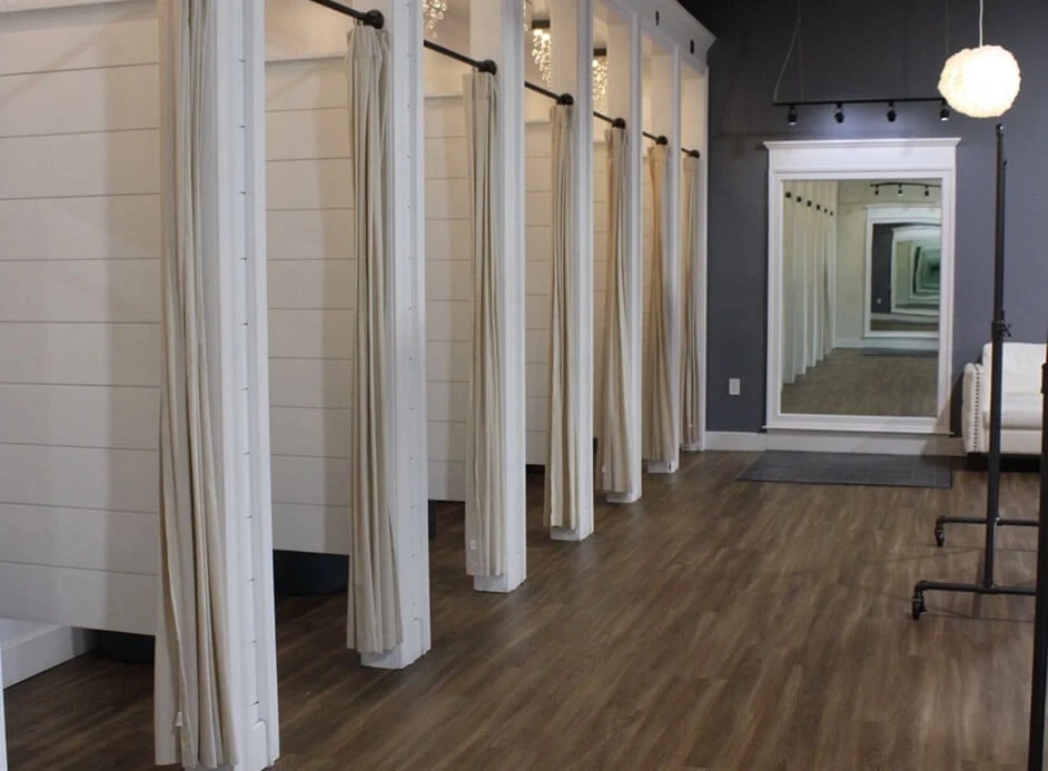 Photo featuring the interior of the boutique.