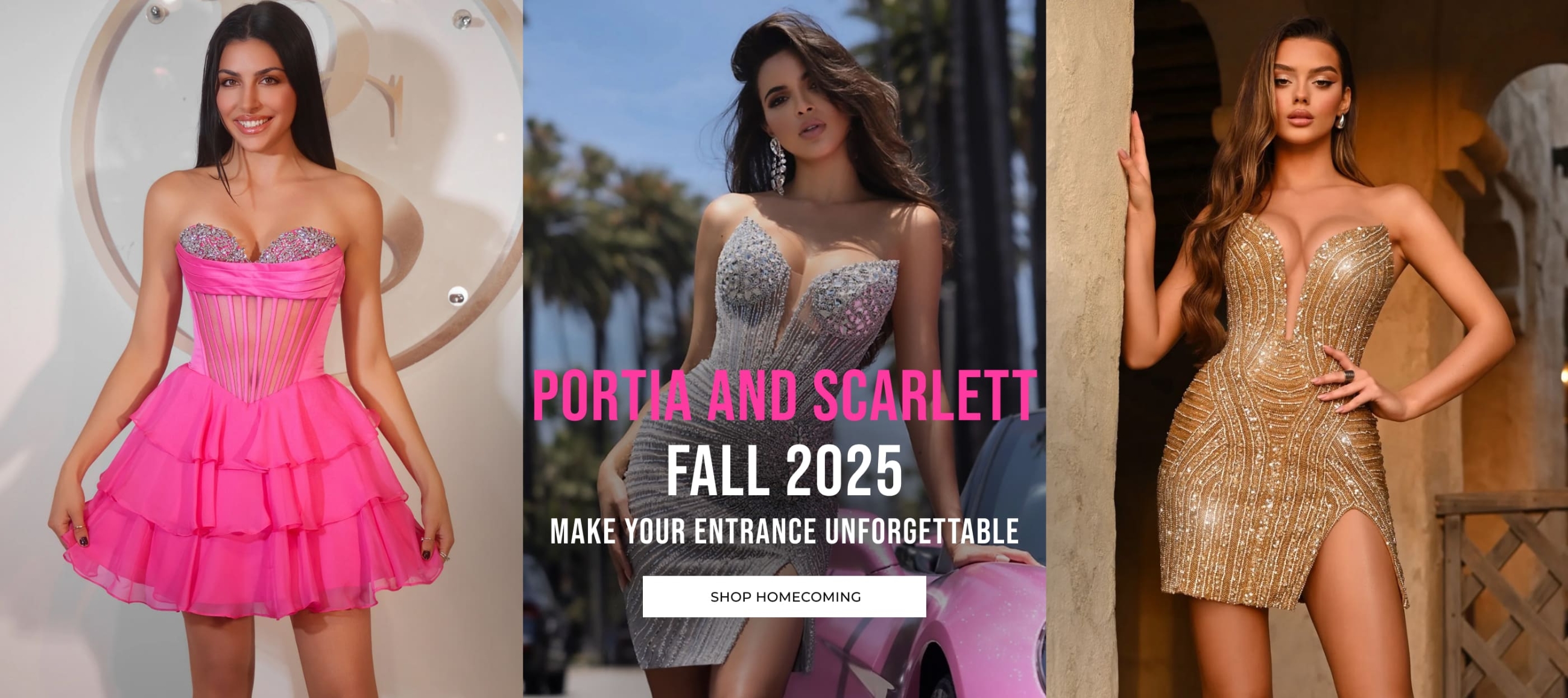 Portia and Scarlett Fall 2025 Banner Desktop
